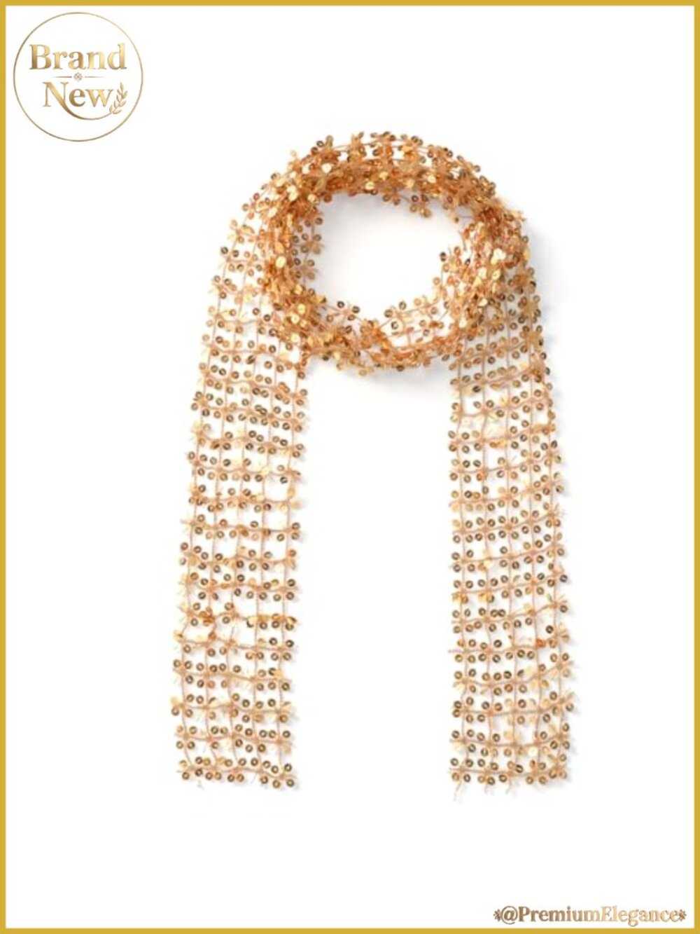 Sequin Fringe Scarf Wrap Belly Dance Festival Multi-Use